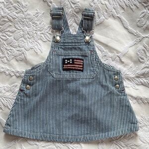 GAP Baby Vintage Americana Overall Dress